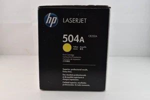 HP Laserjet 504A Yellow Print Cartridge CE252A - Picture 1 of 3