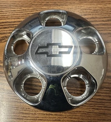 1996-2002 CHEVROLET ASTRO КОЛЕСА ЦЕНТРАЛЬНЫЙ КОЛПАК СТУПИЦЫ ХРОМИРОВАННЫЙ ГАЛСТУК-БАБОЧКА OEM 15697613 - Изображение 1 из 4