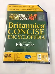 Britannica Concise Encyclopedia for Palm OS - Nuovo e sigillato + Caddy carta gratuito - Foto 1 di 3