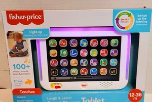 Mattel CHC74 Fisher Price Laugh & Learn Smart Stages Tablet Gold babys first new - Picture 1 of 4