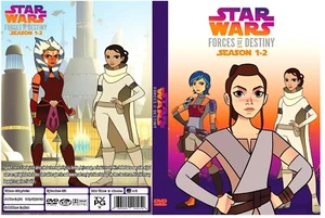 Star Wars: Forces of Destiny Anime Series Season 1-2 English Dubbed - Picture 1 of 3