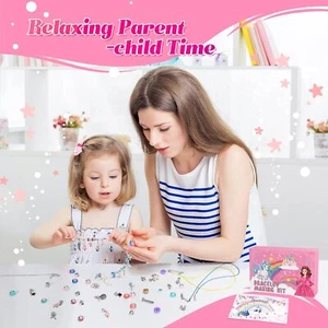 INOMO Unicorn Gifts for Girls, Jewellery Bracelet Making Kit, Gifts for Teenage - Picture 1 of 8