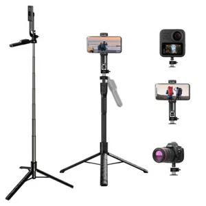 68 inch professional phone stand + camera tripod remote control selfie stick - Picture 1 of 10