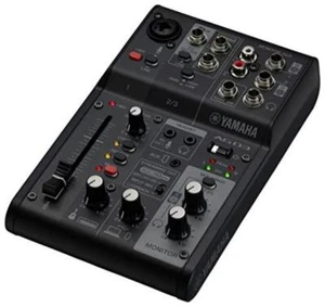 YAMAHA AG03MK2 B Black 3ch Live Streaming Mixer USB Audio Interface New in Box - Picture 1 of 3