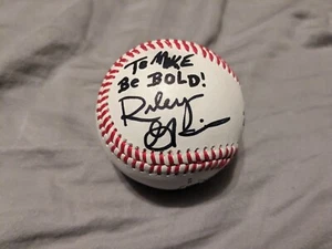 Riley Gaines Swimmer/Political Activist Autographed Signed Baseball Rawlings - Picture 1 of 1