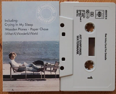 ART GARFUNKEL - WATERMARK (CBS 4503784) 1978 EUROPE CASSETTE EX COND PAUL SIMON - Image 1 of 3