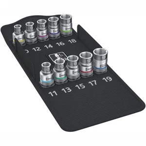 Wera 05004203001 8790 HMC HF 1 Zyklop Socket Set, 1/2" Drive - Picture 1 of 11