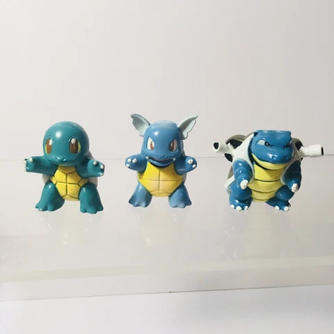 Tomy Pokémon Squirtle Wartortle Blastoise Vintage Figure 98 99 Nintendo CGTSJ Cover