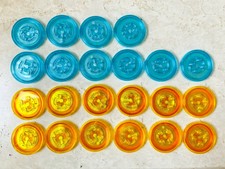 LEGO DIMENSIONS Lotto x22 Tags Dischi Laser Basi Elettroniche no Minifigures