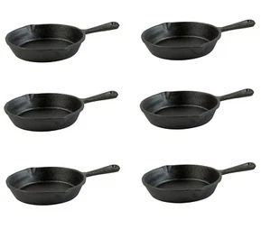 6.5" Cast Iron Skillet Fry Pan - 6.5" Cast Iron Small Fondue Pan Skillet - Picture 1 of 5