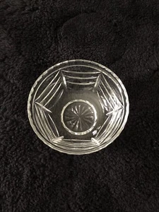 Tiffany & Co. Swag Pattern 6” Crystal Coffee Table Serving Bowl Royal Brierley - Picture 1 of 7