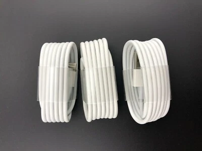 3 PACK Extra Data Charging Charger Cable Cords for Apple i Phone X 6s 7 8 plus - Image 1 of 4