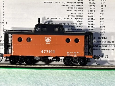 Nice Bowser Pennsy RR Cabooses HO (Price Is For Single Car-PLS SPECIFY CHOICE) - Image 1 of 4