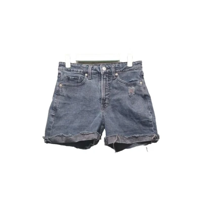 Pantalones Cortos Denim OLD NAVY OG Rectos para Mujer W27 L4 Tiro Alto Negro Algodón EE. UU. 4  Foto 1 de 4