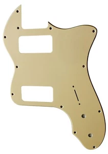 Golpeador para guitarra Fender 72 Telecaster Thinline TV Jones-3 capas-AMARILLO VINTAGE - Imagen 1 de 4