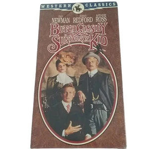 Butch Cassidy and The Sundance Kid VHS 1992 Paul Newman Robert Redford - Picture 1 of 3
