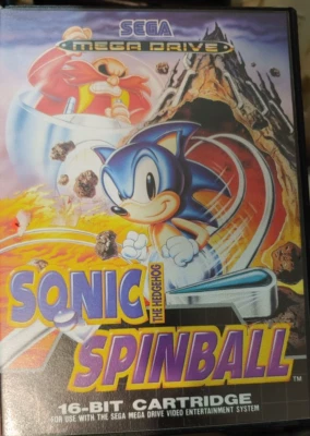 Sonic The Hedgehog Spinball (1993) Sega Mega Drive (Modul Manual Box) working - Bild 1 von 4