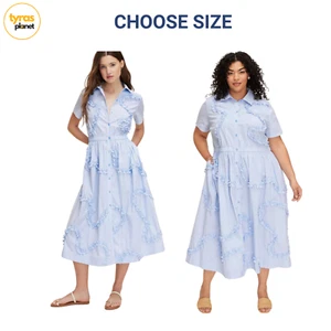 Taglia L a 4X | Camicia midi donna nastro manica corta kate spade ny x target - Foto 1 di 9