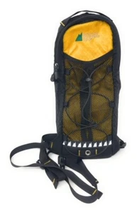 MEC  Yellow Black Hiking Camel Back Hydration Backpack Slim Skinny Lightweight - Picture 1 of 10