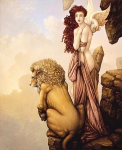 Michael Parkes The Last Lion 2002 Signed Limited Edition - Picture 1 of 1