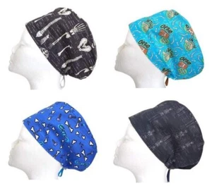 Orthopaedic Anatomy Bones Toggle Scrub Cap Doctor Theatre Nurse Surgical Surgeon - Picture 1 of 5