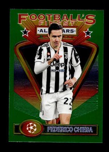 2021-22 Topps Finest Flashbacks UEFA All-Stars Federico Chiesa #141