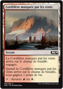 MTG Magic M20 FR - [x4] Wind-Scarred Crag/Cordillère marquée par les vents - Picture 1 of 1