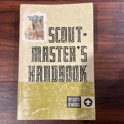 BSA Scoutmaster's Handbook Vintage Book 1972 Boy Scout Master - Imagem 1 de 3