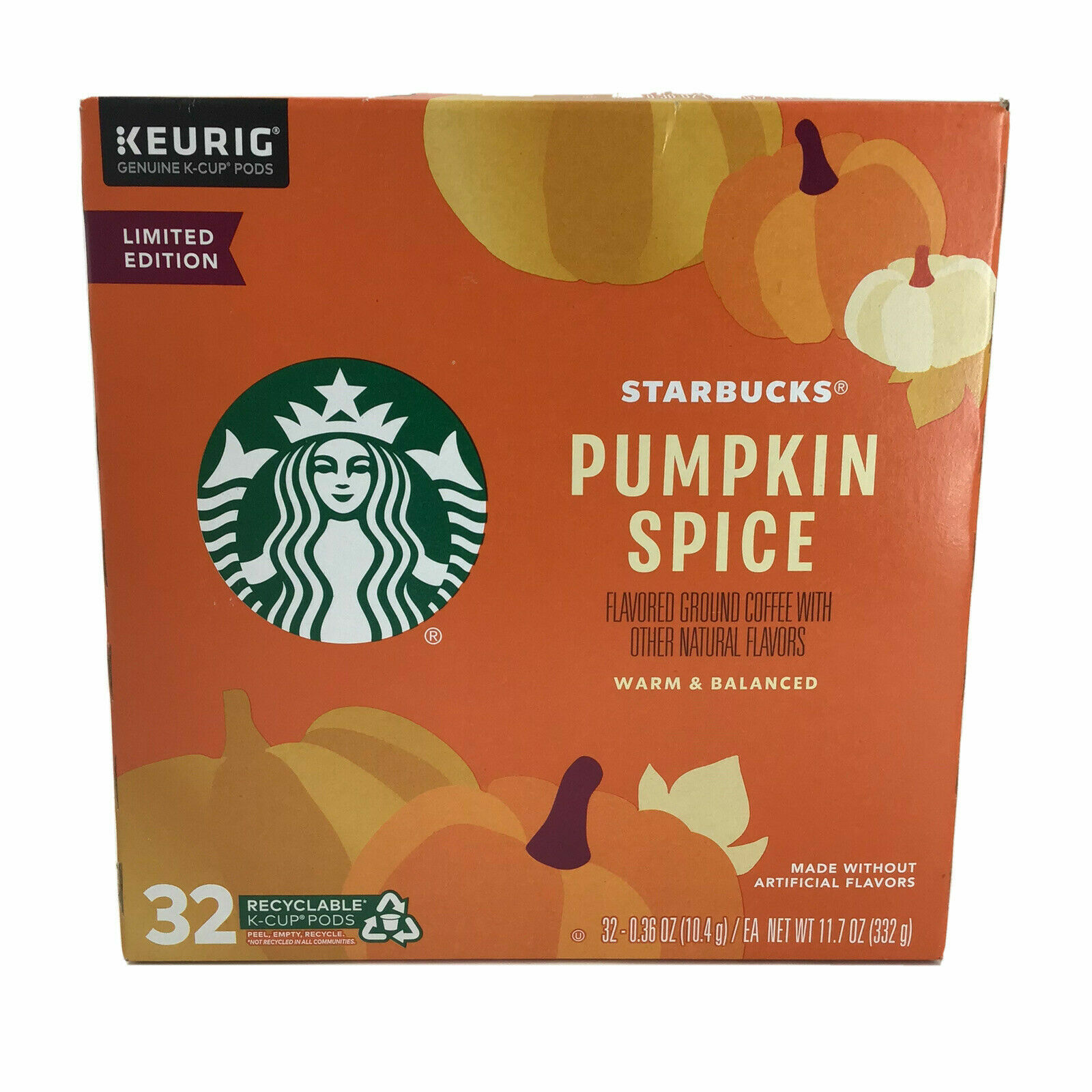 Starbucks K Cup Coffee Pods — Light 