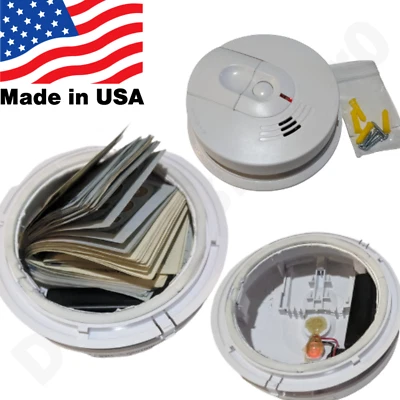 Hidden Diversion Safe False Detector Secret Stash Hidden Compartment Safe