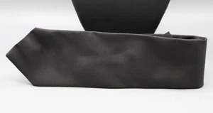 Gucci Bee Black Silk Men's Neck Tie *Pre-Owned* Free Shipping - Picture 1 of 4