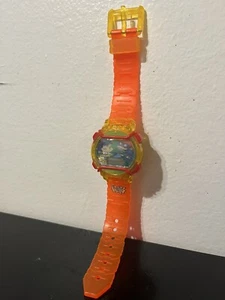 2000 Burger King Rugrats in Paris Chatback Orange Watch Kimi & Chuckie Finster - Picture 1 of 5