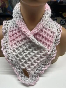 Calentador de cuello de ganchillo, acrílico premium multicolor hecho a mano - Imagen 1 de 4