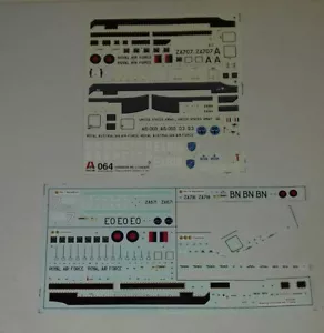 CHINOOK HC 1/CH47C ITALERI KIT 064, BOEING CHINOOK HC 1 AIRFIX A05035 1/72 DECAL - Foto 1 di 1
