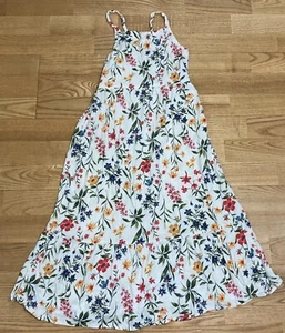 Girl's Old Navy Ivory Floral Sundress Size 8 EUC - Picture 1 of 3