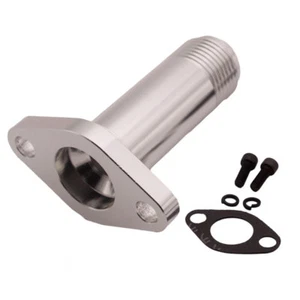 New Aluminum 12AN Extended Turbo Drain Fitting For T3/T4 Turbochargers Flange - Picture 1 of 11