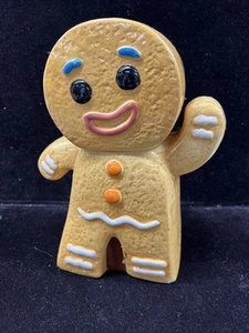 Vintage Gingerbread Man Large Sugar & Spice Ceramic Cookie Jar 9 3/4” Tall - Picture 1 of 15