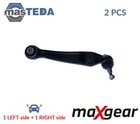 72-5268 LH RH TRACK CONTROL ARM PAIR FRONT LOWER REAR MAXGEAR 2PCS FOR BMW X5,X6