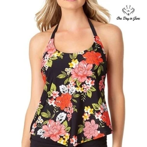 a.n.a Floral Tankini Top Size S - Picture 1 of 3