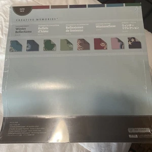 New/Old Stock, 2009, Creative Memories, 12 x 12, Winter Reflections Paper Pack - Bild 1 von 2