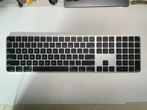 Apple Magic Keyboard with Touch ID and Numeric Keypad (Model A2520) - Picture 1 of 9