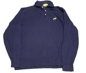 Vintage 70er 80er Outward Bound Duck Pullover Herren Gr. L blau Grampa Prep - Bild 1 von 4