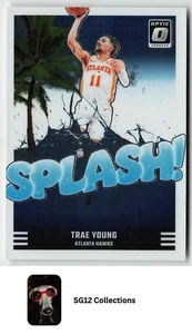 2024-25 Donruss Optic #9 Trae Young "Splash" insert Atlanta Hawks - Picture 1 of 2