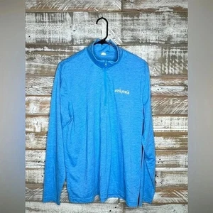 Sport-Tek men's pullover zip up long sleeve shirt L - Picture 1 of 5