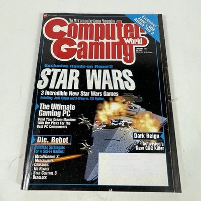 Computer Gaming World Magazine January 1997 issue 150 Star Wars Cover - Image 1 of 4