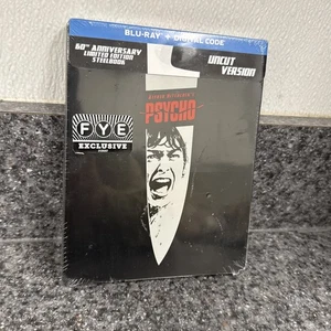 ALFRED HITCHCOCK'S PSYCHO BLU-RAY STEELBOOK 60TH ANNIVERSARY LIMITED EDITION NEU - Bild 1 von 2
