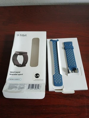 Fitbit Charge Band Sport Azul Marino Banda Grande Solo Caja Abierta Foto 1 de 4