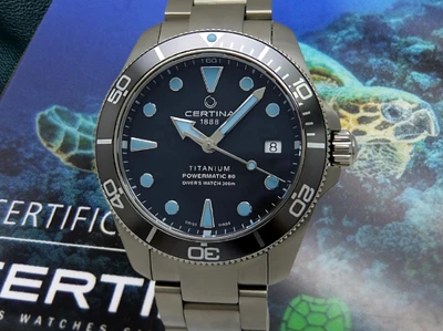 CERTINA DS Action Diver Titan Powermatic 80 C032.807.44.081.00 Gray 38mm Men's - Image 1 of 4