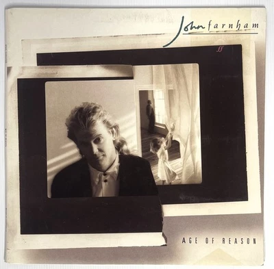 John Farnham  – Age Of Reason, 1988 Vinyl LP, Gatefold,  Aussie First Press - Image 1 of 4