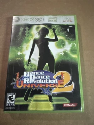 Dance Dance Revolution: Universe 2 (Microsoft Xbox 360, 2007) CIB - Image 1 of 4